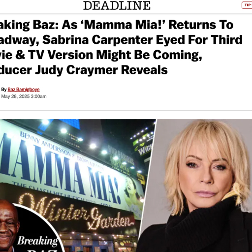 deadline.com article screengrab